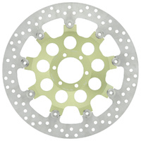 MG Front Right Brake Disc for Honda NTV 650 Bros I 1988-1991 (21-079-A-GL)