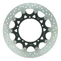 MG Front Left Brake Disc for Yamaha YZF-R1 2007-2008 (21-096-A-BK)