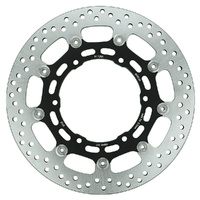 MG Front Left Brake Disc for Yamaha MT-01 2007-2009 (21-128-A-BK)