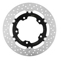MG Front Left Brake Disc for Suzuki SV 650 A ABS 2007-2009 (21-129-BK)