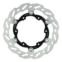 MG Front Left Brake Disc for Yamaha WR 250 R 2016-2015 (21-132-AW-BK)