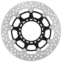 MG Front Left Brake Disc for Suzuki GSX-R 750 Z 2014 (21-145-A-BK)