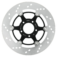 MG Front Left Brake Disc for Suzuki RG 400 EW / Gamma / Walter Wolf 1985-1988 (21-148-A-BK-D1-L)
