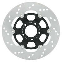 MG Front Left Brake Disc for Suzuki RG 400 EW / Gamma / Walter Wolf 1985-1988 (21-148-A-BK-L)