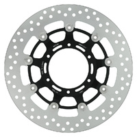 MG Front Left Brake Disc for Honda CBF 1000 F ABS 2010-2016 (21-164-A-BK)