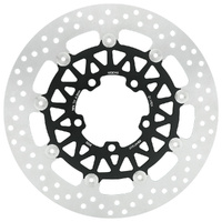 MG Front Left Brake Disc for Triumph 800 Tiger XCX ABS 2015-2016 (21-172-A-BK)