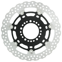 MG Front Left Brake Disc for Kawasaki ER-6NL LAMS ABS 2010-2016 (21-181-W-BK)