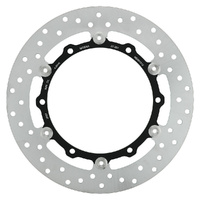 MG Front Left Brake Disc for Yamaha MT-125 non ABS 2015-2016 (21-201-BK)