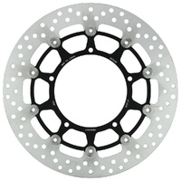 MG Front Left Brake Disc for Yamaha YZF-R1 M 2015-2024 (21-202-A-BK)