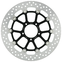 MG Front Left Brake Disc Ducati 1200 Diavel Strada ABS 2013-2014 (21-205-A-BK)