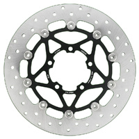 MG Front Left Brake Disc Triumph 660 Street Triple LAMS 2014-2016 (21-214-A-BK)