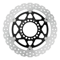 MG Front Left Brake Disc for CF Moto 400 NK ABS 2015-2018 (21-215-W-BK)