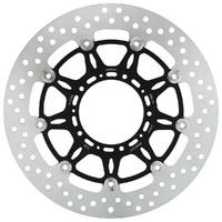 MG Front Right Brake Disc for Honda VFR 800 F ABS 2014-2019 (21-219-A-BK-ABS)