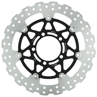 MG Front Left Brake Disc for Kawasaki ZZR 1400 ABS 2006-2020 (21-228-AW-BK)