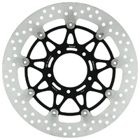 MG Front Left Brake Disc for Mv Agusta 800 F3 Serie Oro 2012-2013 (21-234-A-BK)