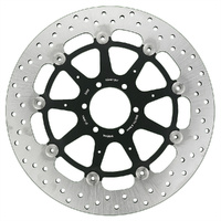 MG Front Left Brake Disc for BMW K 1600 B 2017-2018 (21-249-A-BK)