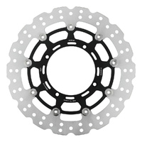 MG Front Left Brake Disc for Husqvarna SMR 449 2011-2012 (21-263-AW-BK)