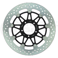 MG Front Left Brake Disc Royal Enfield Interceptor 650 ABS 2018-2020 (275-A-BK)