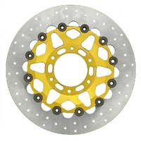 MG Front Left Brake Disc for Gilera Saturno 350 1988-1990 (21-303-A-GL)