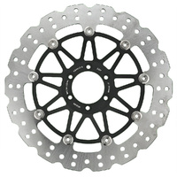 MG Front Left Brake Disc for Benelli TreK 1130 Amazonas 2008-2017 (21-310-AW-BK)