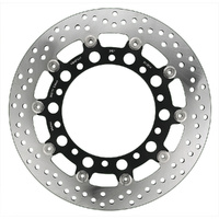 MG Front Left Brake Disc for Kawasaki Ninja H2 SX SE 2018-2023 (21-321-A-BK)