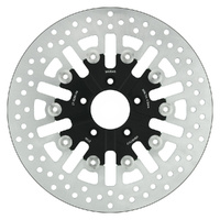 MG Front Left Brake Disc for Harley XL 1200 C Custom 2017-2019 (21-629-A-BK-H4)
