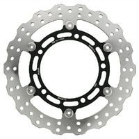 MG Front Right Brake Disc for Kawasaki Z 250 SL non ABS 2015-2017 (21-987-AW-BK)