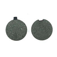 MG Front Left Brake Pads for Hyosung GA 125 F 4V Cruise II Classic 1999-2001