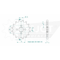 Esjot Front Sprocket 16T for Honda C 50 LA Cub 1986