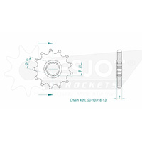 Esjot Front Sprocket 13T for Aprilia RS 50 Tuono 2003-2004