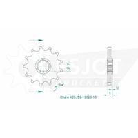 Esjot Front Sprocket 13T 50-13020-13