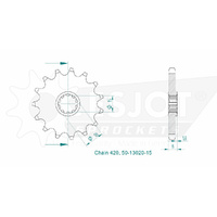 Esjot Front Sprocket 15T for Aprilia MX 50 2004