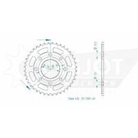 Esjot Rear Sprocket 40T for Honda CG 125  1998-2003