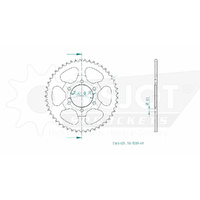 Esjot Rear Sprocket 49T for Yamaha AG 200 1984-2007