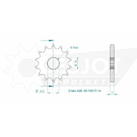 Esjot Front Sprocket 14T for Suzuki GN 125 1997