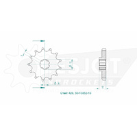 Esjot Front Sprocket 13T 50-15052-13