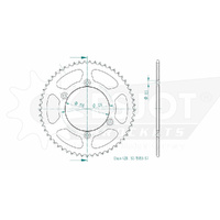 Esjot Rear Sprocket 57T for Kawasaki KLX 125 2003