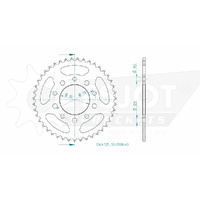 Esjot Rear Sprocket 43T for Honda CB 350 S  1986