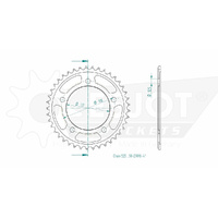 Esjot Rear Sprocket 41T for Honda CBF 600 S  2004-2010