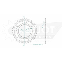 Esjot Rear Sprocket 42T for Honda CBF 500  2004-2008
