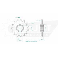 Esjot Front Sprocket 15T for KTM 990 Adventure ABS 2006-2012