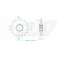 Esjot Front Sprocket 16T for KTM 950 Adventure 2003-2006