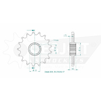 Esjot Front Sprocket 17T 50-29026-17