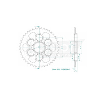 Esjot Rear Sprocket 43T for Ducati 1198 S 2009-2010
