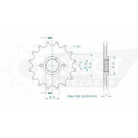 Esjot Front Sprocket 16T 50-32012-16