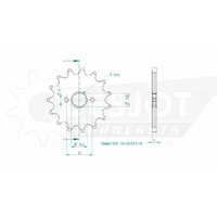 Esjot Front Sprocket 15T 50-32013-15
