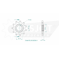 Esjot Front Sprocket 11T for KTM 350 MXC 2011