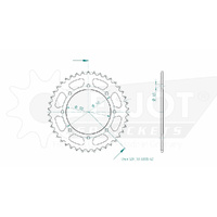 Esjot Rear Sprocket 42T for Kawasaki KLR 650 S ABS 2023-2024