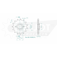 Esjot Front Sprocket 15T 50-32030-15