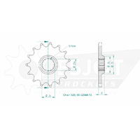 Esjot Front Sprocket 15T for Husqvarna SM 610 S 2002-2006
